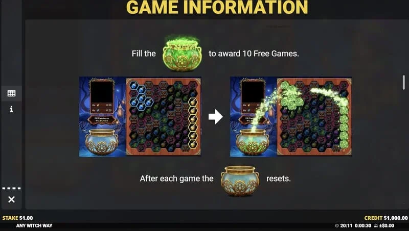 Any Witch Way - napunjen kotao i pokretanje Free Games